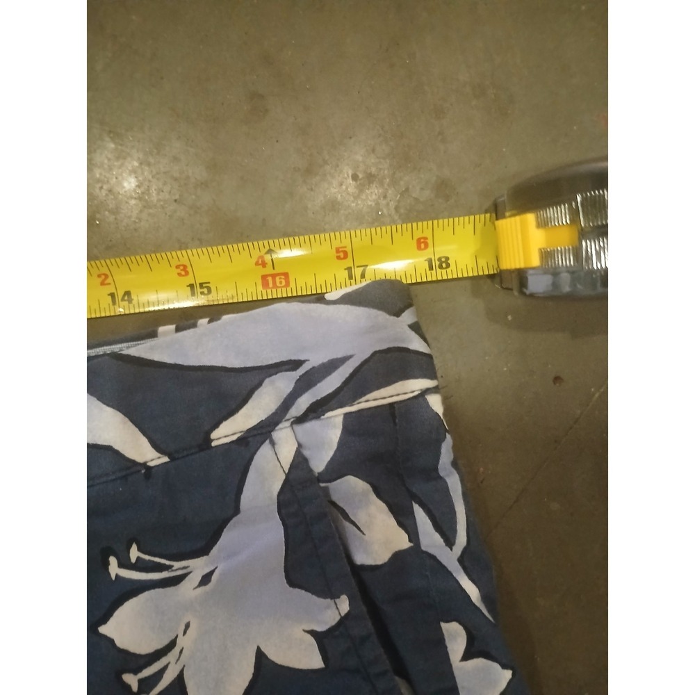 Polo Ralph Lauren Men's 35 Blue Floral Print Stretch Chino Shorts - Picture 9 of 10